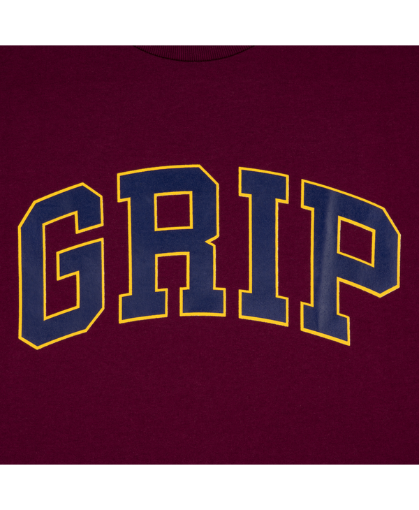 Grip T-Shirt - Burgundy