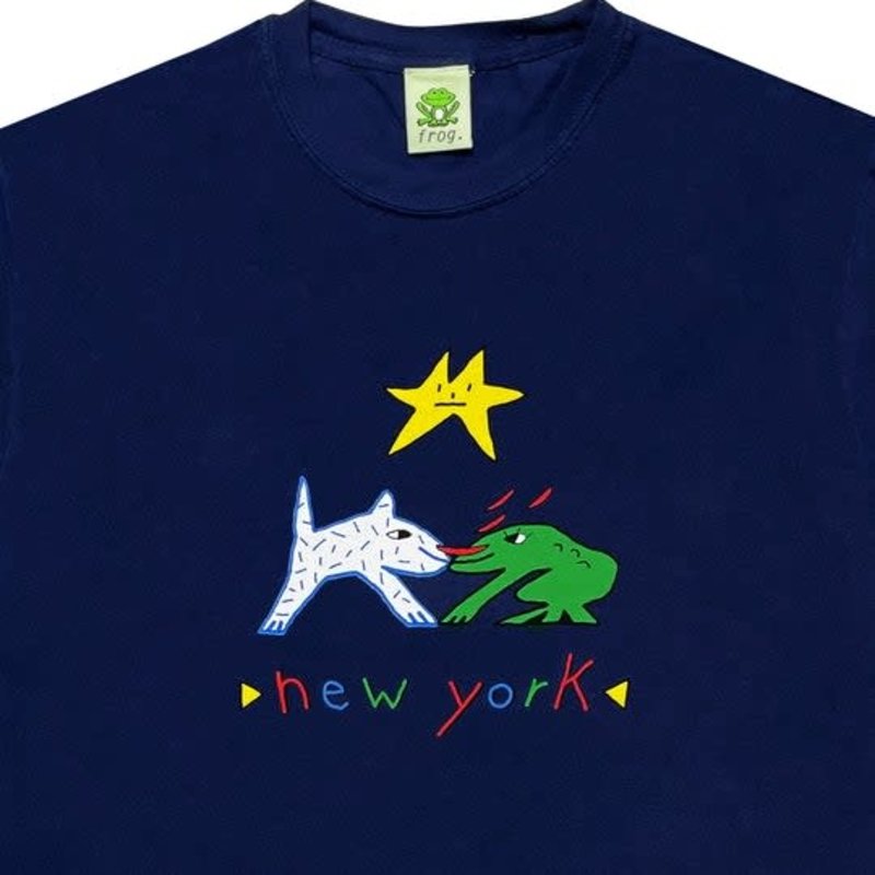 Frog New York T-Shirt M/L - Marine