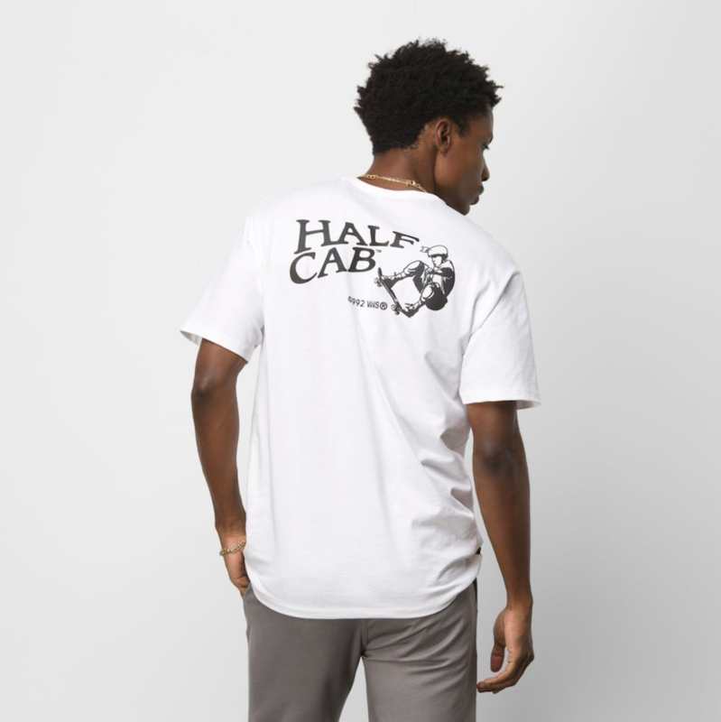 Vans Half Cab 30th Off The Wall Classic Tee - White