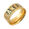 Baker Brand Logo Gold Ring