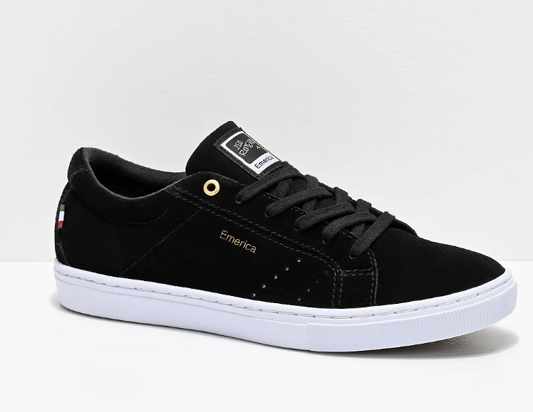 Emerica Americana Black White Palm Isle Skate Shop