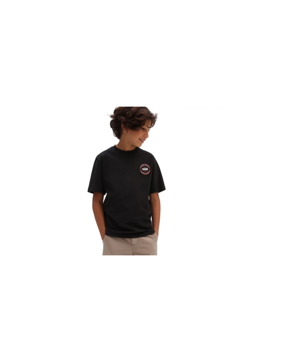 Boys Logo Check T-Shirt - Black
