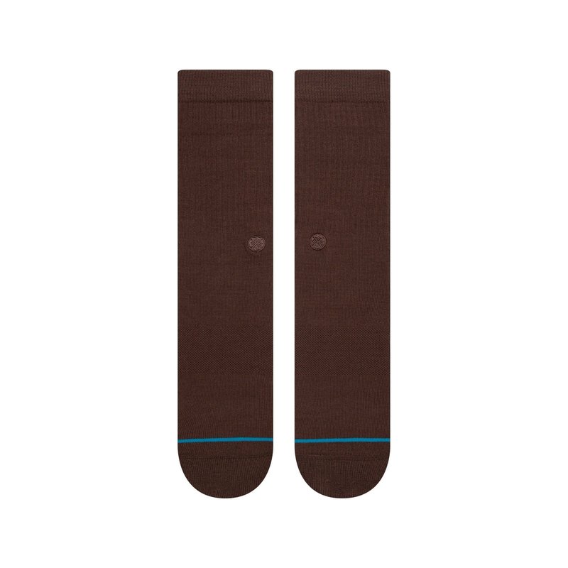 Stance Icon Crew Sock - Brown