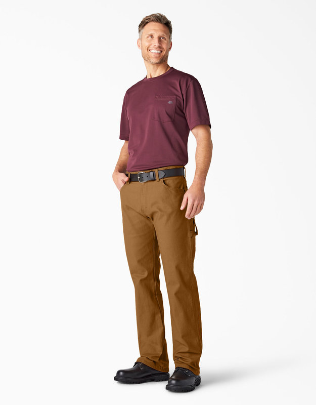 Dickies Carpenter Duck Jeans - Rinsed Brown Duck (RBD)