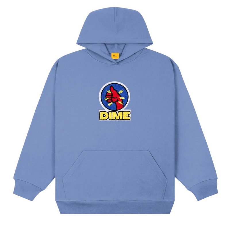 Dime Kiddo Chenille Hoodie - Washed Royal