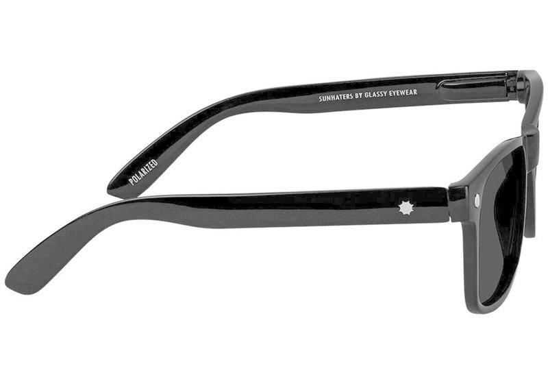 Glassy Leonard Polarized Sunglasses - Black