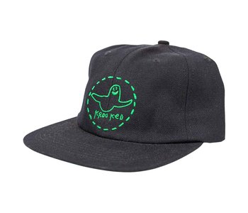 Trinity Smile Strapback Hat - Black/Green