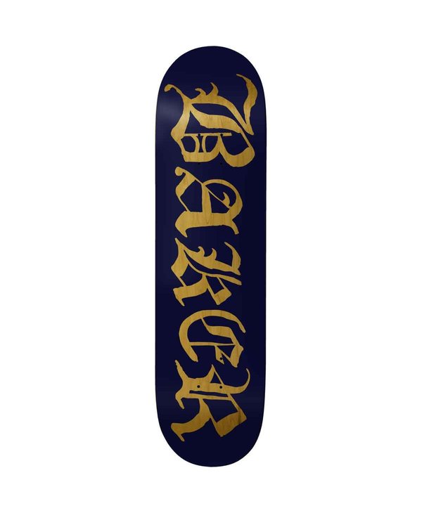 Justin "Figgy" Figueroa Old E Deck Navy/Yellow Stain - 8.25"