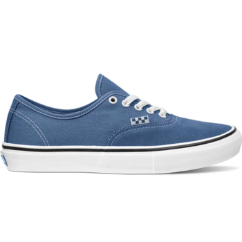Vans Skate Authentic Skateboard Shoe - Moonlight Blue/True White