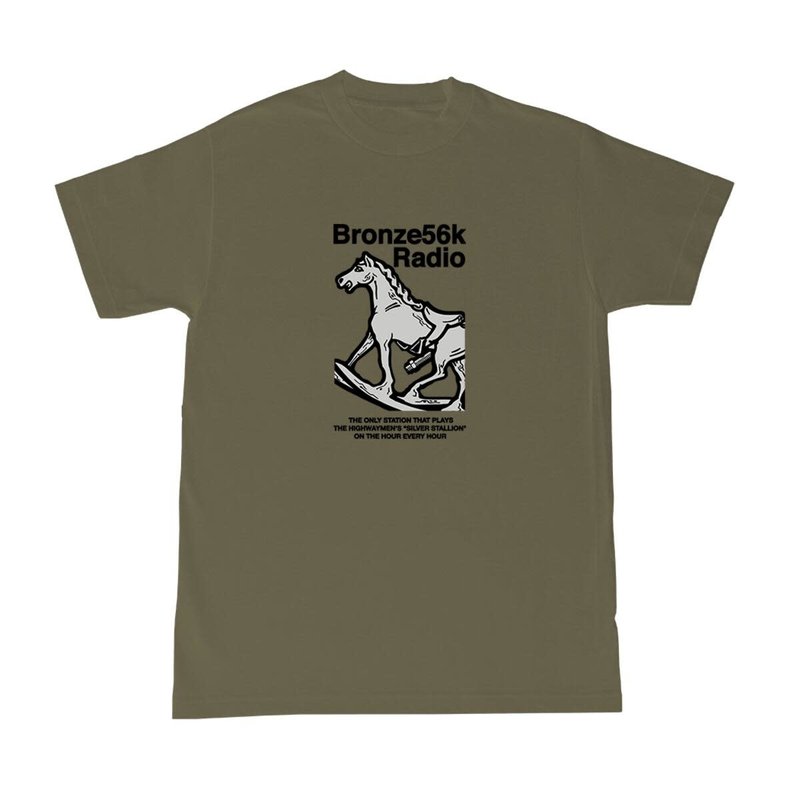 Bronze56K Silver Station Tee - Military Green