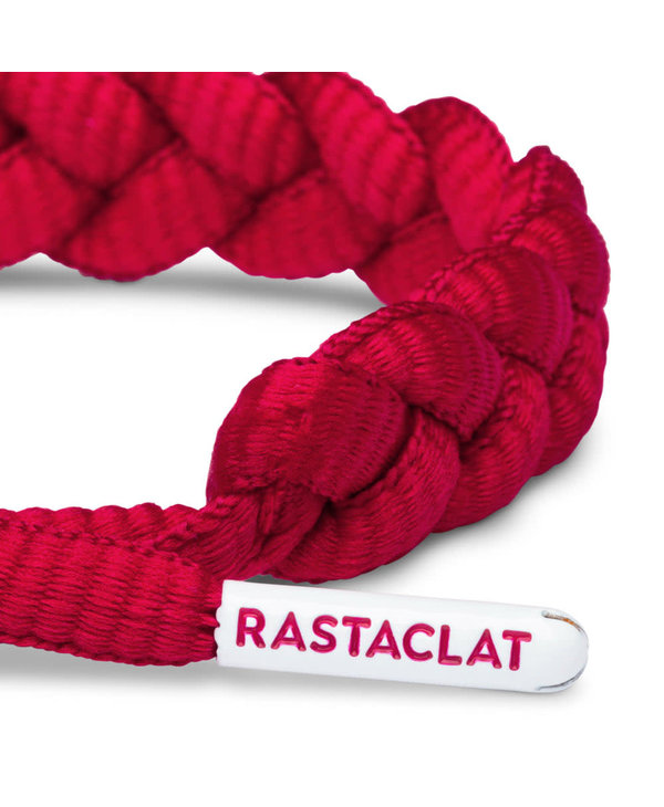 Fire Braided Bracelet - Red
