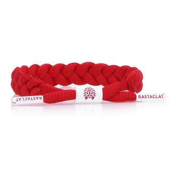 Rastaclat Bracelet Tressé Fire - Rouge