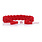 Rastaclat Fire Braided Bracelet - Red