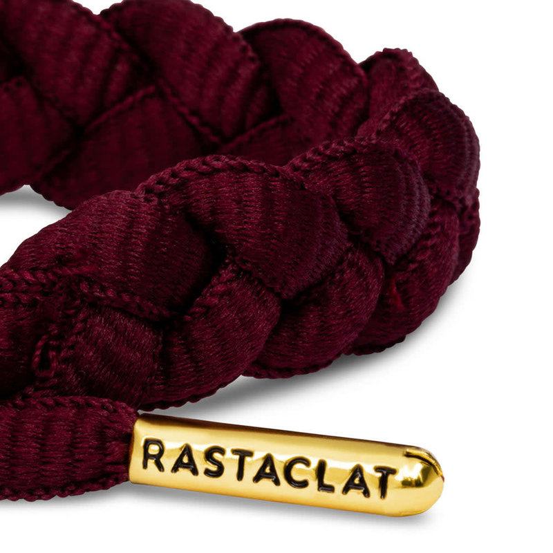 Rastaclat Merlot Braided Bracelet - Burgundy