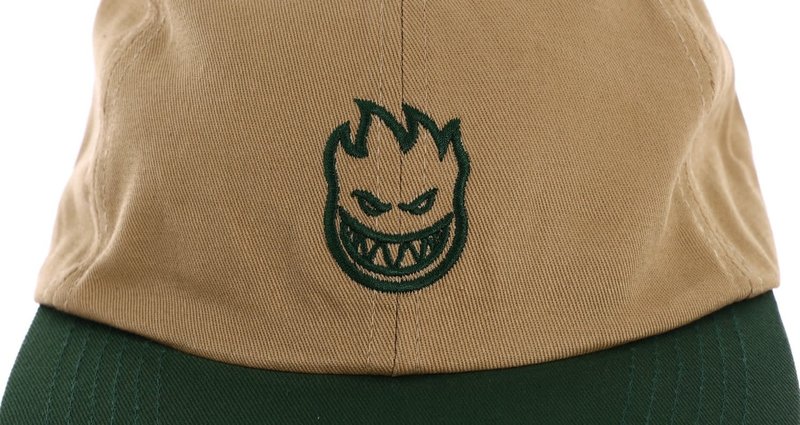 Spitfire Lil Bighead Strapback Hat - Tan/Dark Green