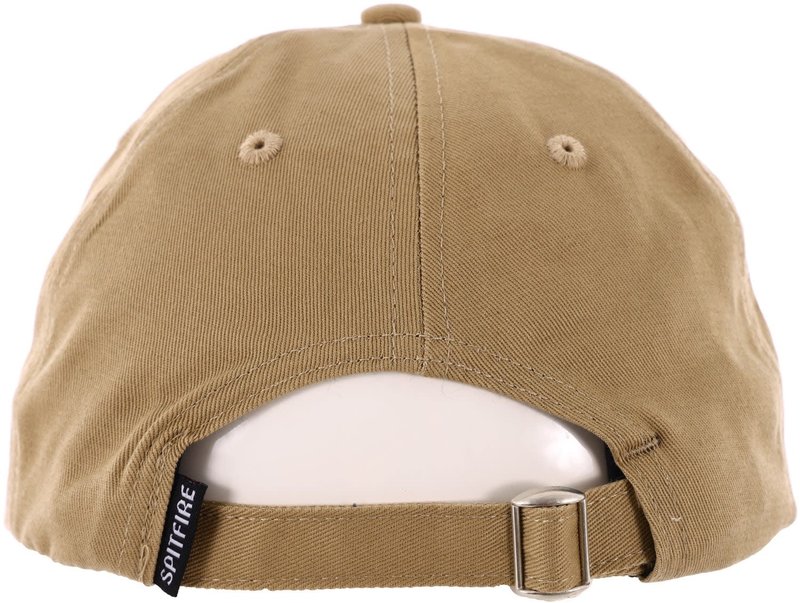 Spitfire Classic 87' Swirl Strapback Hat - Tan/Dark Green