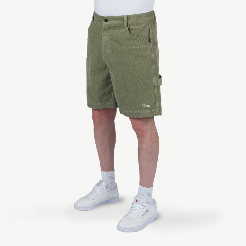 Dime Corduroy Shorts - Olive