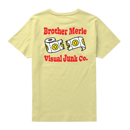 Brother Merle Smiley T-Shirt - Banana
