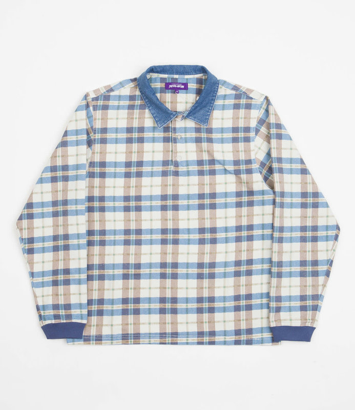 Fucking Awesome Printed Plaid Shirt - White/Blue