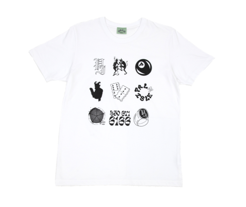 Palm Isle OG Logos T-Shirt - White