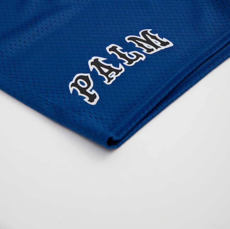 Palm League Basketball Mesh Shorts - Athletic Royal/White