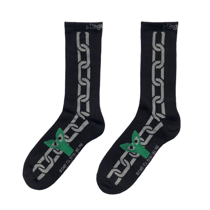 Stingwater Aapi in Chains Socks - Black