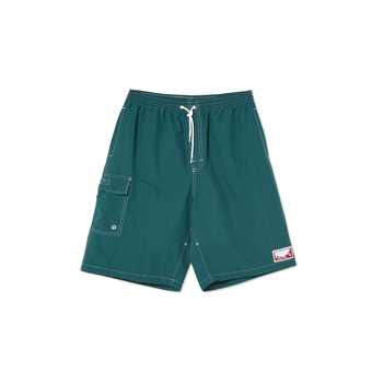 Polar Skate Co. Spiral Swim Shorts - Vert Foncé