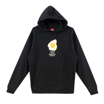 Baker Any Questions Hoodie - Black