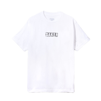 Baker Brand Logo T-Shirt - Blanc