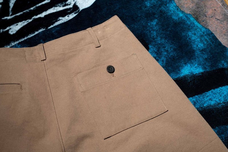 Quasi Warren Trouser Pant - Earth