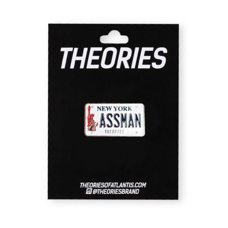 Theories Assman Enamel Pin