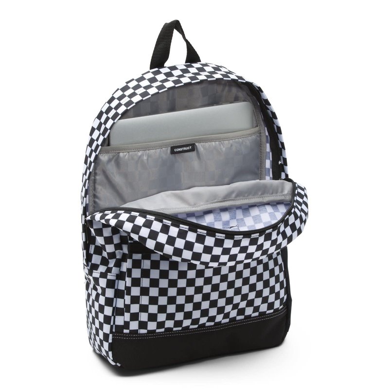 Vans Kids Construct Backpack - Black/White Checkerboard
