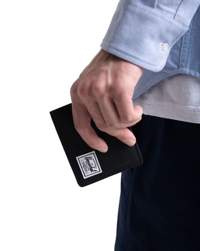 Herschel Roy Wallet - Black/Black