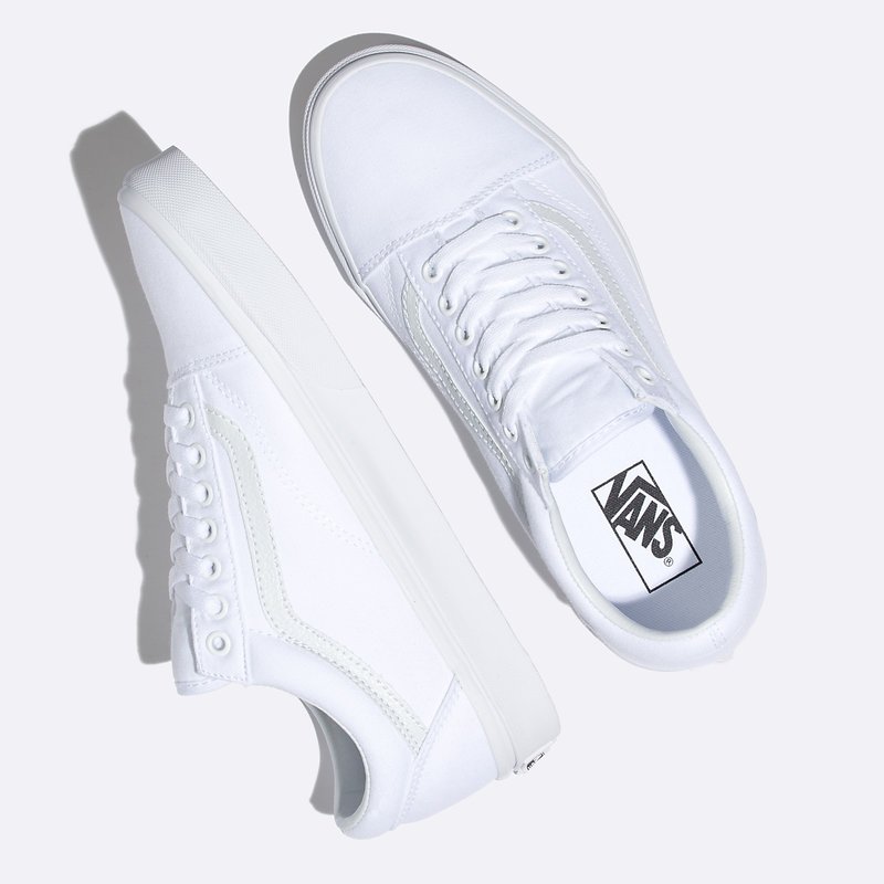 Vans Canvas Old Skool - True White