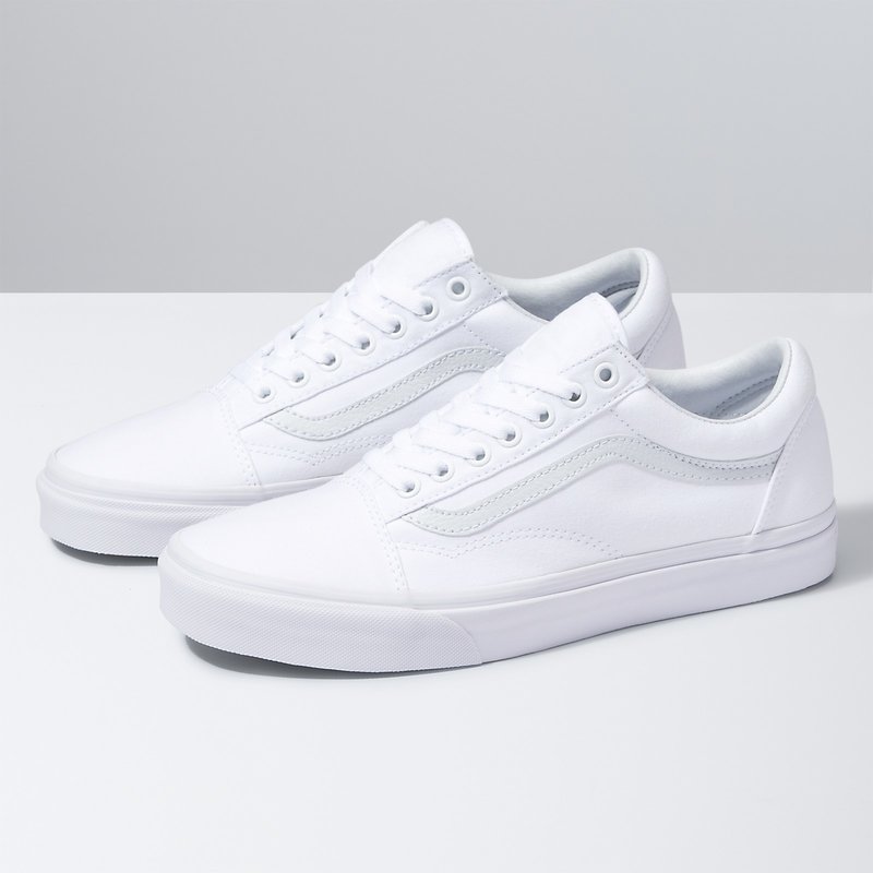 Vans Canvas Old Skool - True White