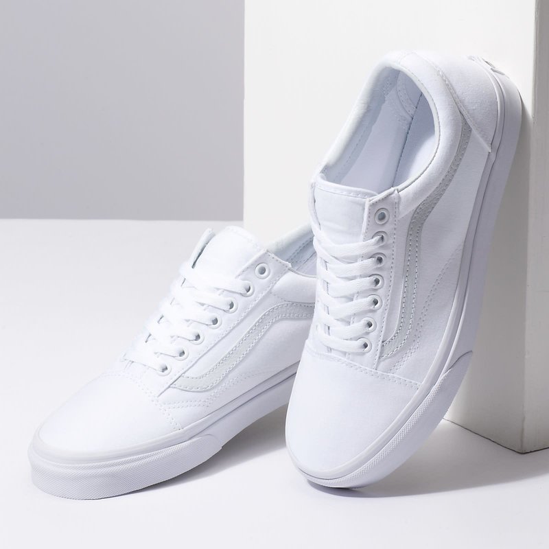 Vans Canvas Old Skool - True White