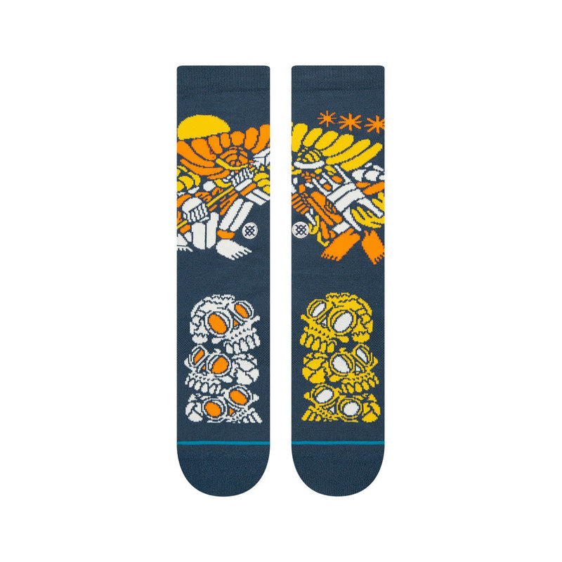 Stance Chaussettes Crew Dj Warrior - Bleu