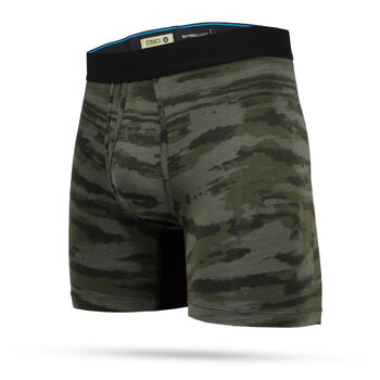 Stance Ramp Camo Boxer Brief - Army Green