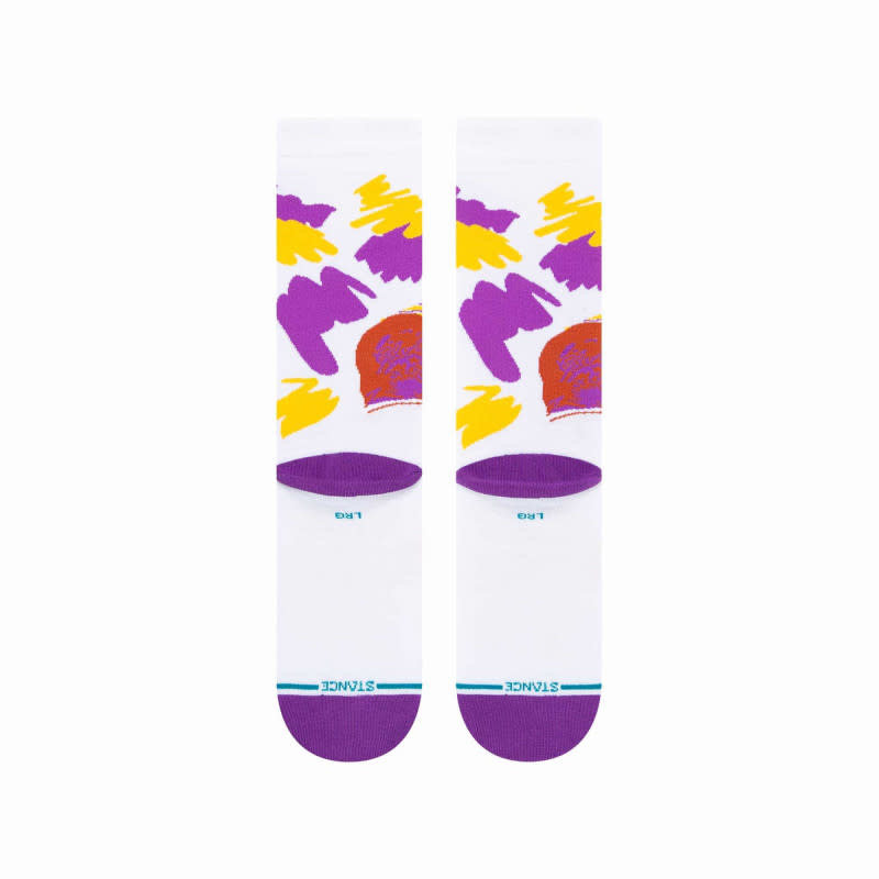 Stance NBA Paint Lebron Socks - White