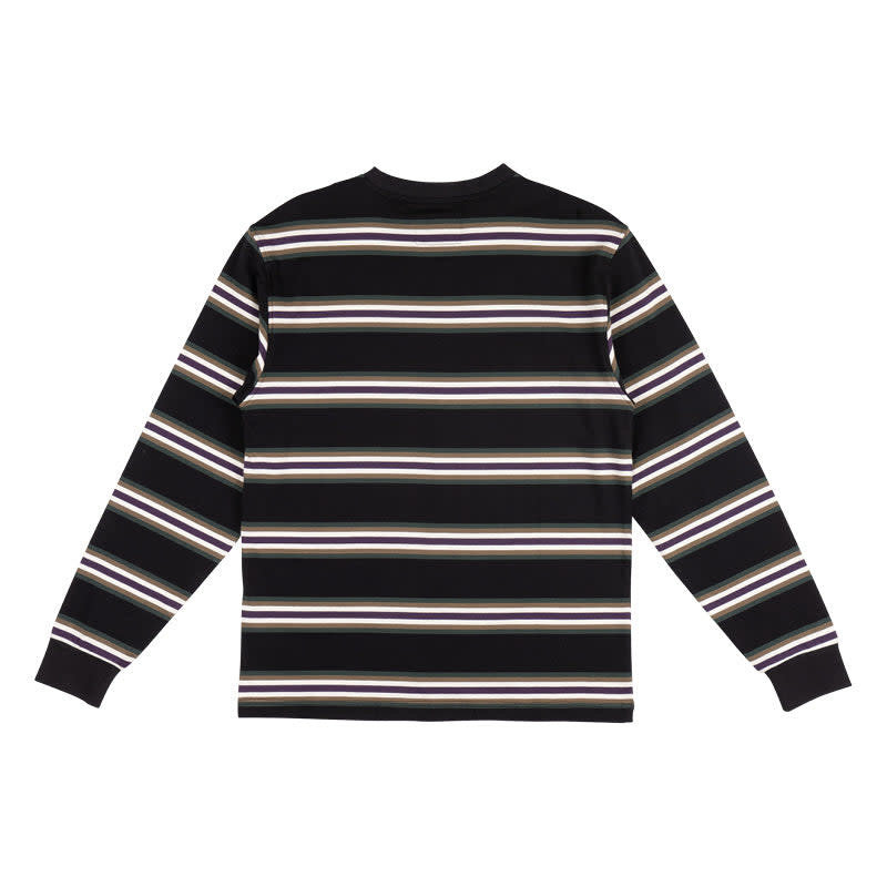 Welcome Thelema Stripe Yarn-Dyed Tricot M/L - Forêt Noire