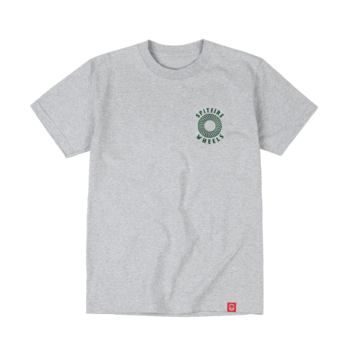 Spitfire Hollow Classic T-Shirt - Cendré/Vert