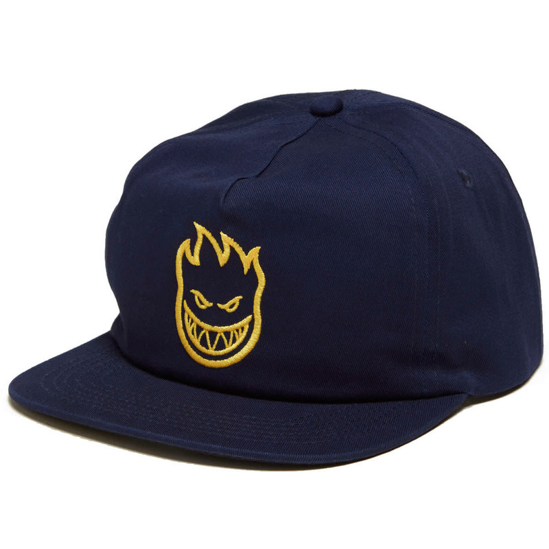 Spitfire Bighead Snapback - Navy/Gold