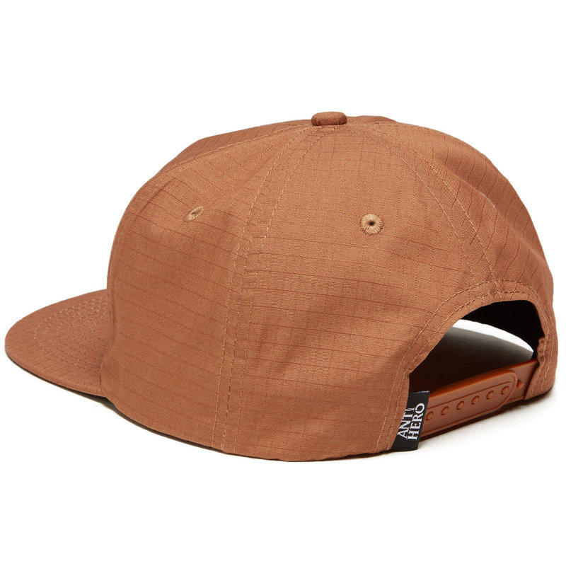 AntiHero Basic Eagle Snapback - Brown/Brown