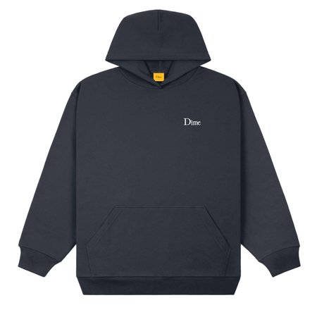 Dime Dime Classic Small Logo Hoodie - Midnight