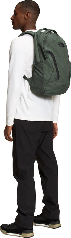 The North Face Vault Backpack - Thyme Light Heather/TNF Black