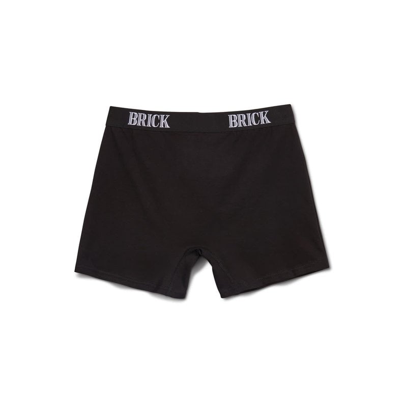 Brick Underneath Solid Pack Boxer Briefs - Black/Green - Palm Isle Skate  Shop