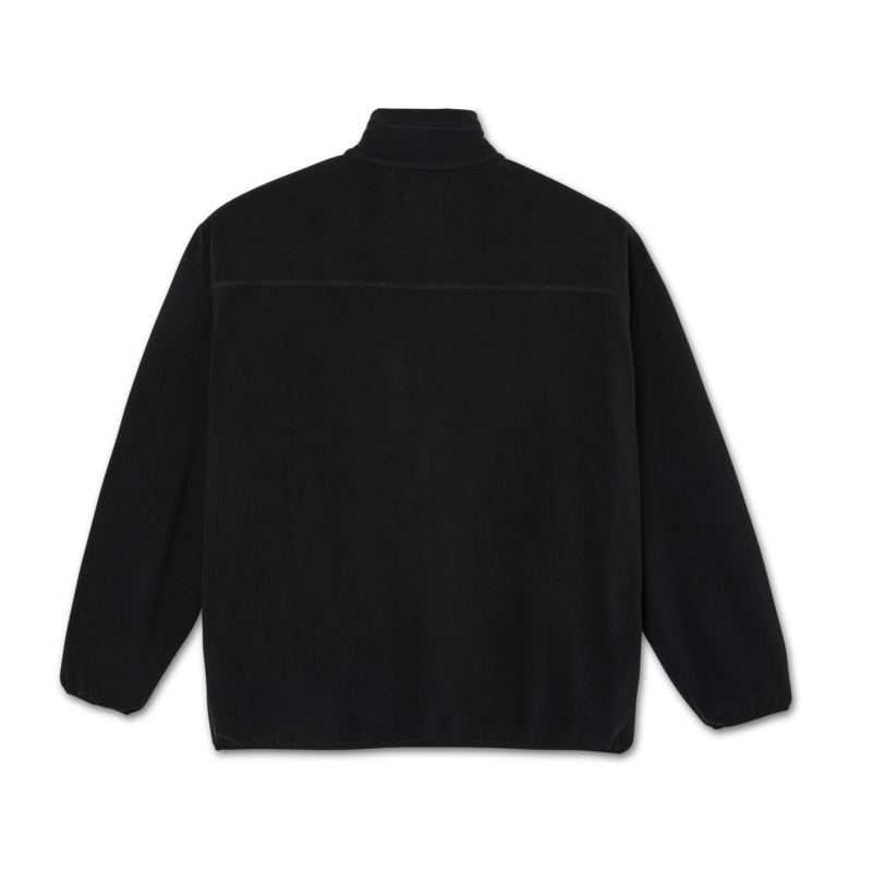 Polar Skate Co. Basic Fleece Jacket - Black - Palm Isle Skate Shop