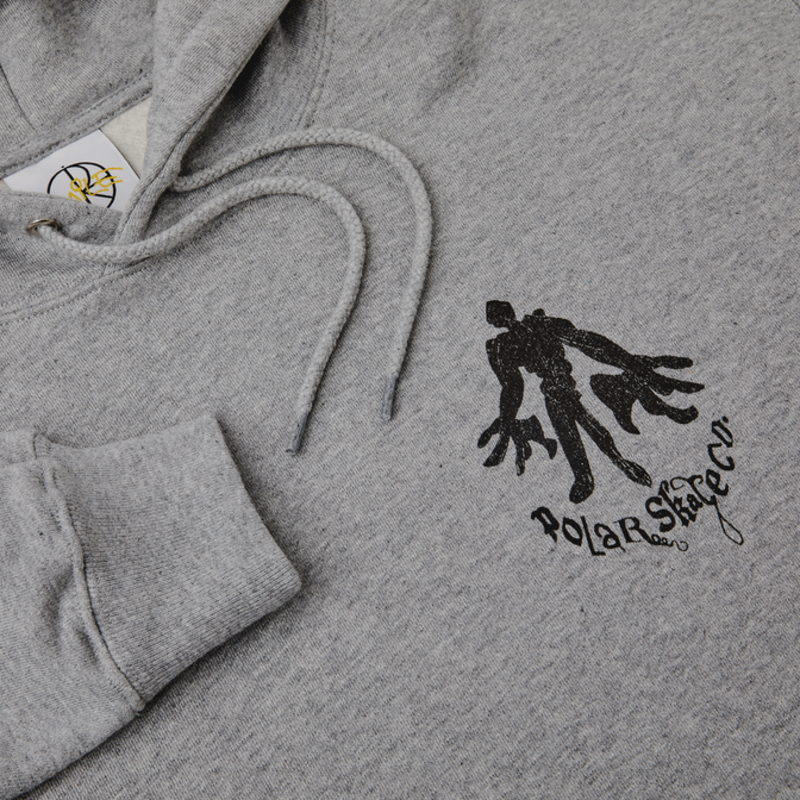 Polar Skate Co. Jungle Hoodie - Heather Grey