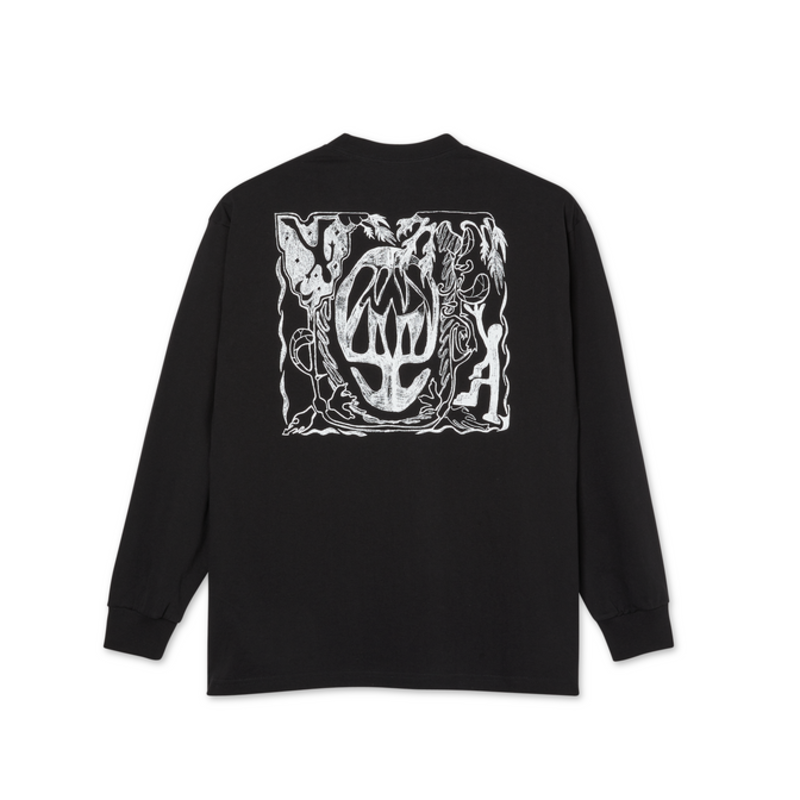 Polar Skate Co. Jungle LS Tee - Black