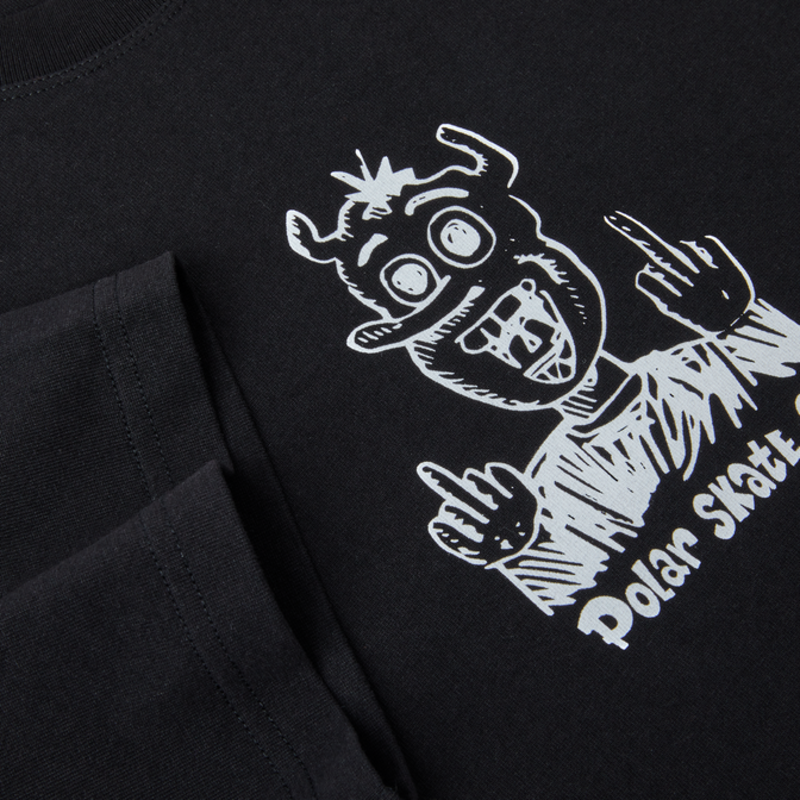 Polar Skate Co. Devil Man T-Shirt - Noir